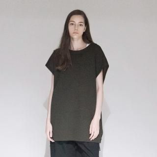 VOAAOV<br>Honey Comb Quarter Gauge No Sleeve Top