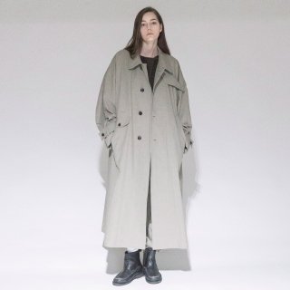 VOAAOV<br>High Twisted Organic Cotton Long Coat<img class='new_mark_img2' src='https://img.shop-pro.jp/img/new/icons16.gif' style='border:none;display:inline;margin:0px;padding:0px;width:auto;' />
