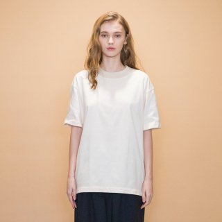 my beautiful landlet<br>TIGHT-SLITCHED KNITTED FABRIC RINGER T-SHIRT