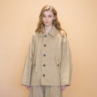my beautiful landlet<br>MILITARY CLOTH OVER BLOUSON