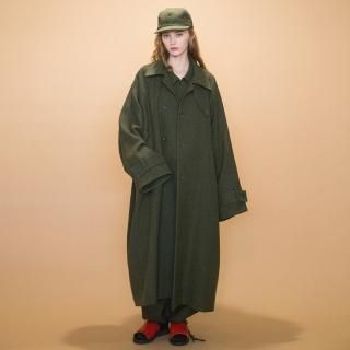 my beautiful landlet<br>WOOL TWILL LONG COAT