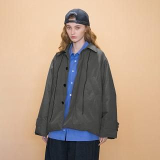 my beautiful landlet<br>COTTON TYPEWRITER DOWN BLOUSON