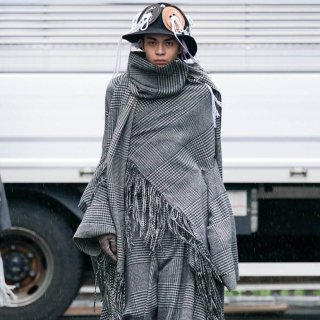 Re:quaL≡<br>Wool Fringe Gown