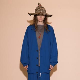 my beautiful landlet<br>HEAVY FRENCH TERRY BIG CARDIGAN