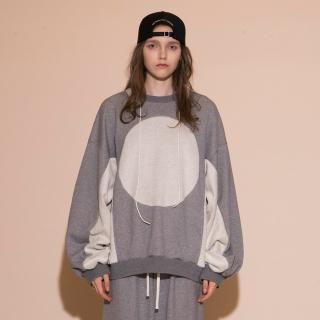 my beautiful landlet<br>HEAVY FRENCH TERRY CIRCLE SWEATSHIRT