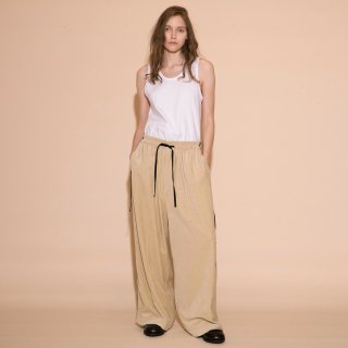 my beautiful landlet<br>VELOR JERSEY WIDE EASY PANTS