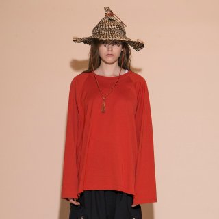 my beautiful landlet<br>PARALLELED JERSEY OVERSIZE L/S T-SHIRT