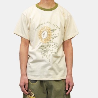 samuel zelig<br>T-Shirt with Flower Embroidery 
