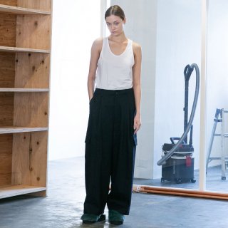 my beautiful landlet<br>VINTAGE KERSEY WIDE CARGO PANTS