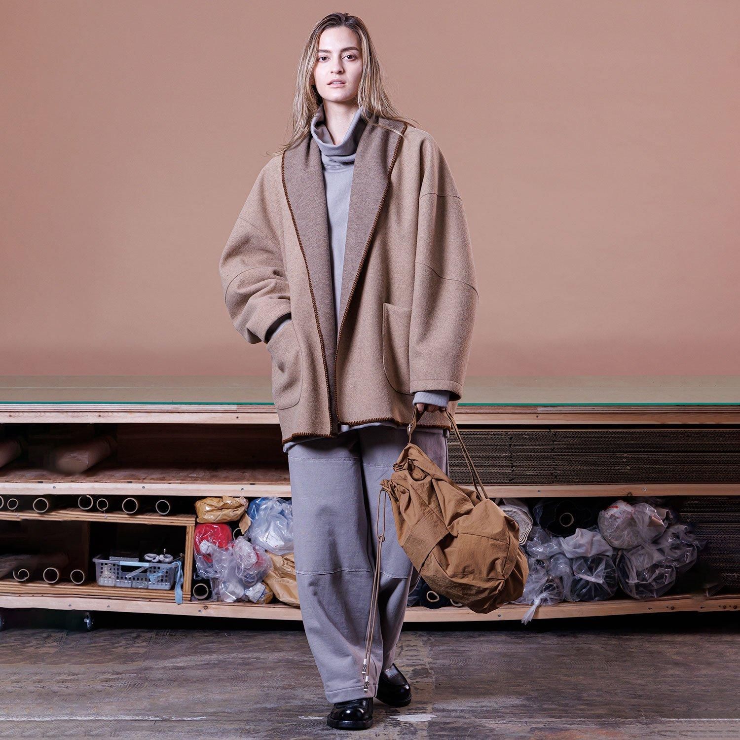 VOAAOV 　ヴォアーブ　7部袖ニット　カットソー　オリーブ　フリーサイズ VOAAOV ヴォアーブ 7部袖ニット カットソー オリーブ フリーサイズ