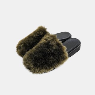 my beautiful landlet<br>Special Edition<br>̡Fake Fur Sandals / brown