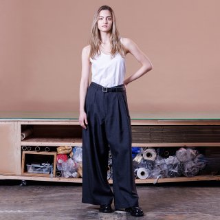 VOAAOV<br>BISHU OLD SURGE Tuck Wide Pants 