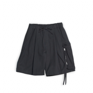 my beautiful landlet<br>COTTON LINEN  BIG POCKET SHORT PANTS