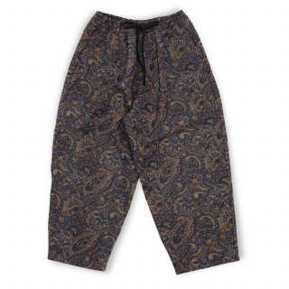 my beautiful landlet<br>PAISLEY GOBELIN WEAVING WIDE EASY PANTS