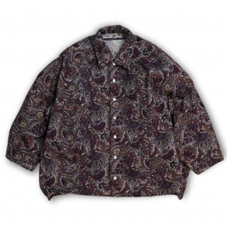 my beautiful landlet<br>PAISLEY GOBELIN WEAVING RAGLAN OVERSIZE SHIRT