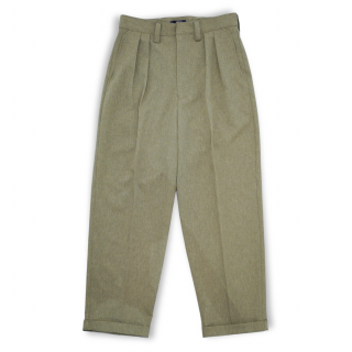 ohta<br>khaki pleats pants