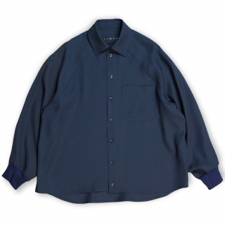 my beautiful landlet<br>CU/TRIXION 2WAY DOUBLE CLOTH RAGLAN OVERSIZE SHIRT