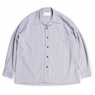 VOAAOV<br>MELANGE RANDOM CHECK Long Sleeve Shirt