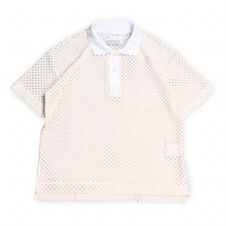 VOAAOV<br>RASCHEL MESH Polo Shirt