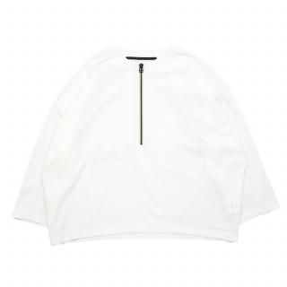 my beautiful landlet<br>PONTE KNIT HALF ZIP PULLOVER