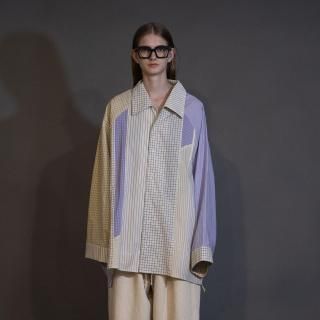 my beautiful landlet<br>WASHABLE COTTON RAGLAN OVERSIZE SHIRT
