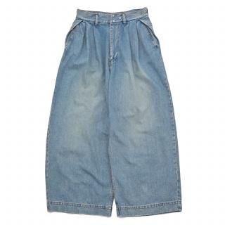 my beautiful landlet<br>12oz DENIM SIDE TUCK WIDE PANTSUSED