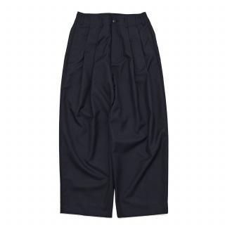 my beautiful landlet<br>MACHINE WASHABLE WOOL TUCK WIDE PANTS