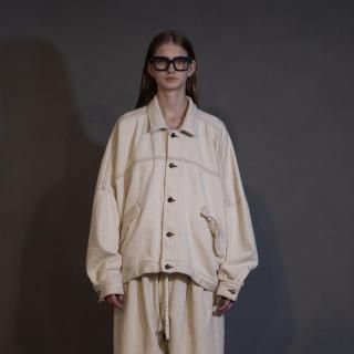 my beautiful landlet<br>SOFT DENIM WIDE JACKET