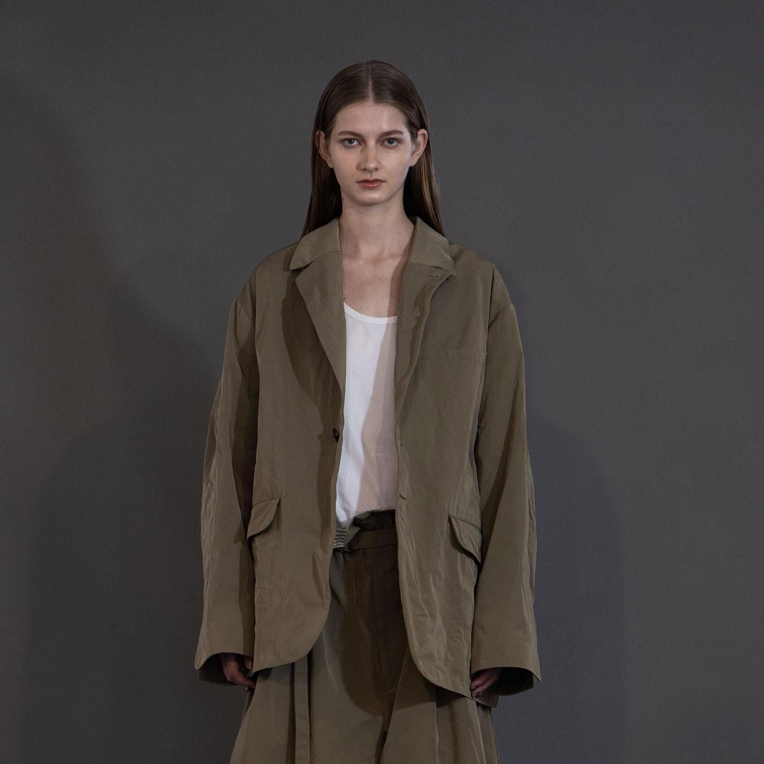 ジャケット・アウター my beautiful landlet Reversible Coat JUUYY Men's Vintage Suede Patchwork Lamb Fleece Multi Pocket