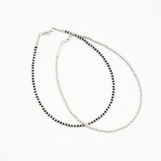 ERICKA NICOLAS BEGAY<br>NAVAJO PEARL NECKLACE / 4-40