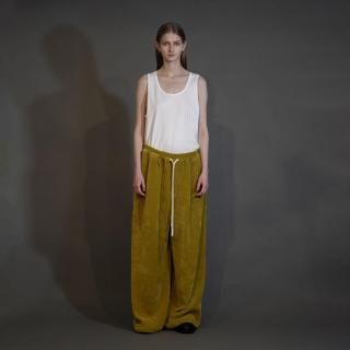 my beautiful landlet<br>CHENILLE KNIT WIDE EASY PANTS