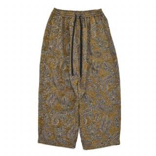 my beautiful landlet<br>JACQUARD WIDE EASY PANTS