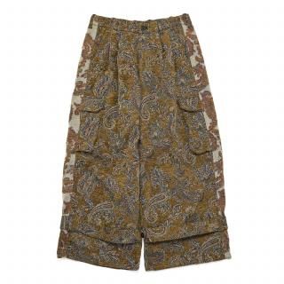 my beautiful landlet<br>JACQUARD WIDE CARGO PANTS