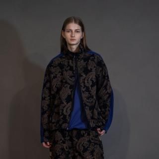 my beautiful landlet<br>JACQUARD TRACK JACKET