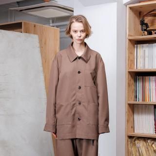 VOAAOV<br>ROUTINE Oversize Shirt Jacket