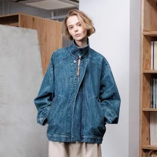 VOAAOV<br>RANDOM CRUNCH DENIM Oversize Blouson - used