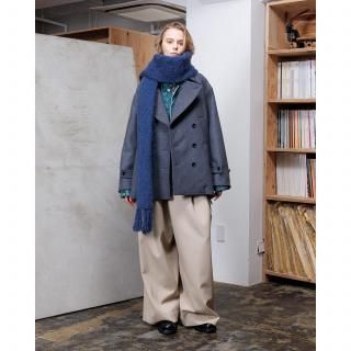 VOAAOV<br>DUBLE MELTON Oversize P-Coat