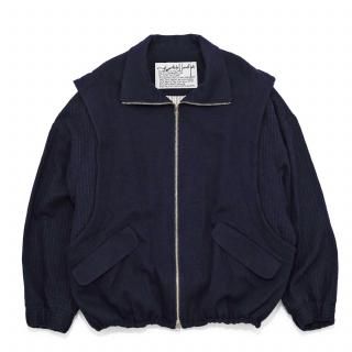 my beautiful landlet<br>BOILED COTTON WOOL BLOUSON