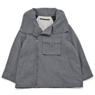 my beautiful landlet<br>BISHU WOOL OVERSIZED HOOD BLOUSON