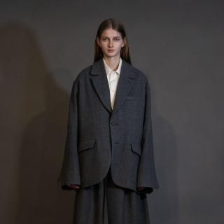my beautiful landlet<br>BISHU WOOL OVERSIZE JACKET 