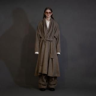my beautiful landlet<br>ALPACA SHAGGY LONG COAT