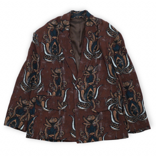 Dhruv Kapoor<br>PRINTED MAXI BLAZER