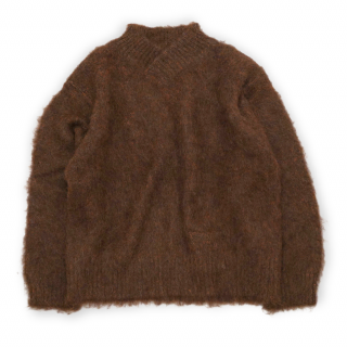 ohta<br>dark brown sweater