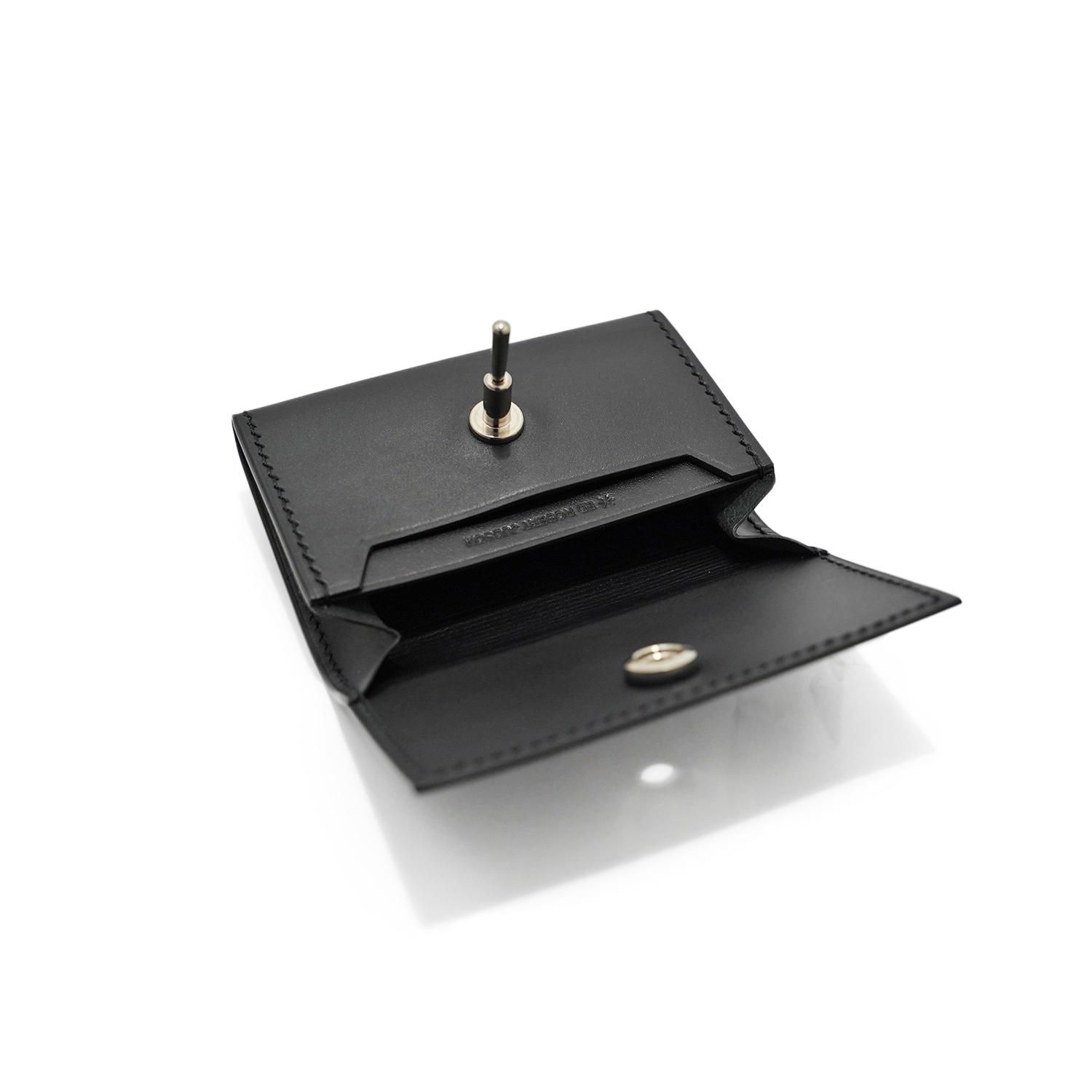 小物 ED ROBERT JUDSON Switch Coin & Card Case ALT - SWITCH COIN & CARD CASE / BLACK (MICRO GRAIN) | ED