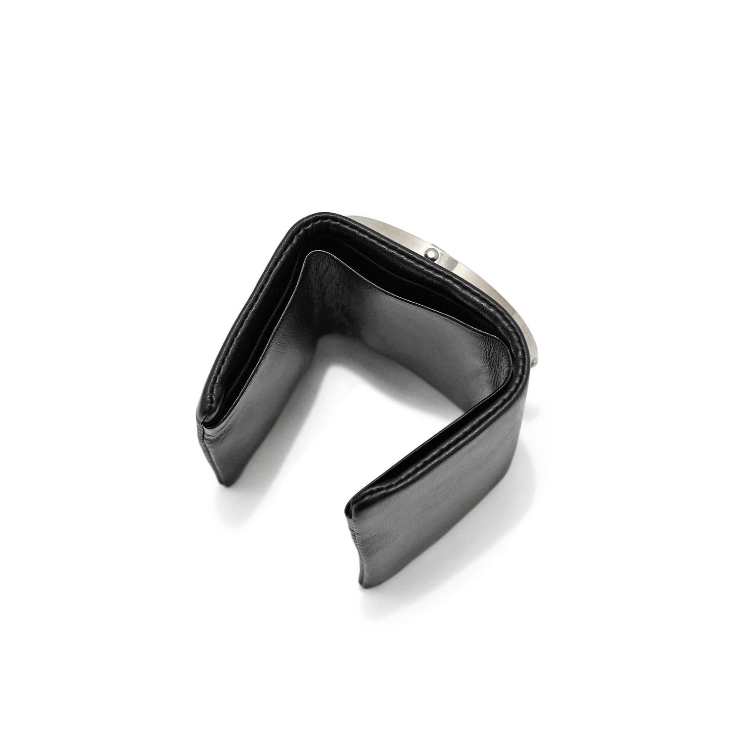 ED ROBERT JUDSON 別注 frame trifold walle ODD - FRAME TRIFOLD WALLET / BLACK (BOX GRAIN) | ED ROBERT