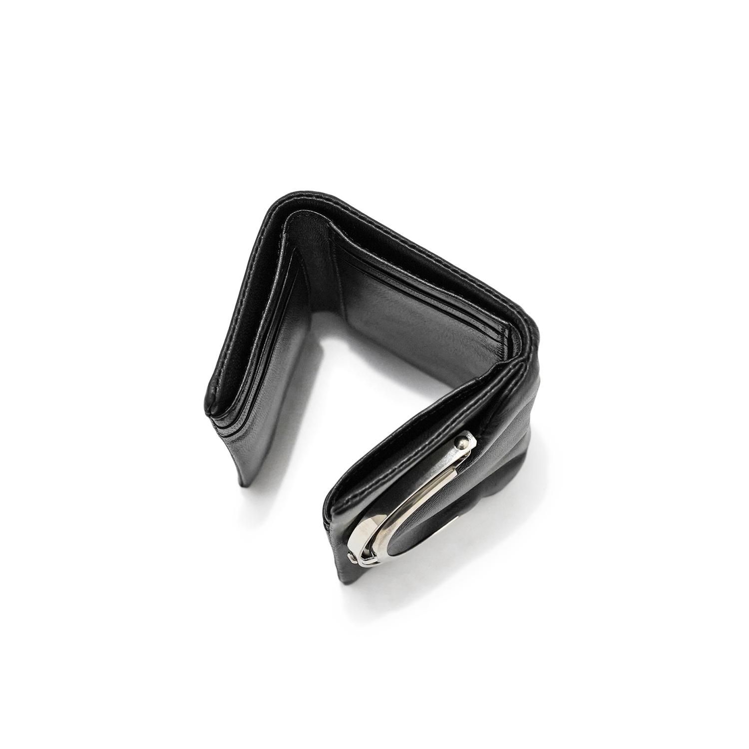 ED ROBERT JUDSON 別注 frame trifold walle ODD - FRAME TRIFOLD WALLET / BLACK (BOX GRAIN) | ED ROBERT