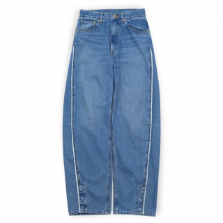 ANTHEM A<br>TWIST LINE WASHED STRAIGHT DENIM