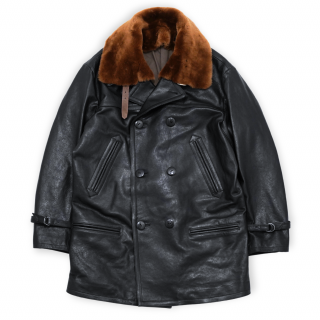 ANTHEM A<br>LAMB LEATHER TROPE LOLEIL SHORT COAT