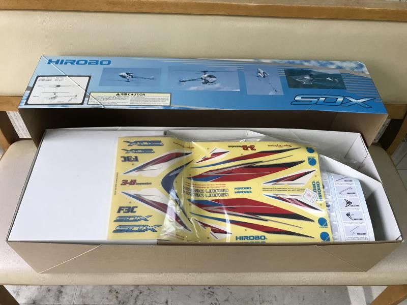 HIROBO　SDX 50　SWMキット　 ブレード・マフラーレスキット HIROBO SDX50 SWM KIT B/M LESS 組立キット - ラジコンPRO