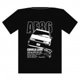 【商品番号228】インパルスオリジナルTシャツ(AE86)BP黒